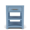 Picture of ROSALIE BLUE CHAIRSIDE TABLE