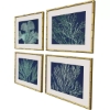 Picture of S/4 SEA GARDEN BL/GRN PRINTS
