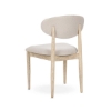Picture of TIBER DIN CHAIR PAIR CREAM WAS