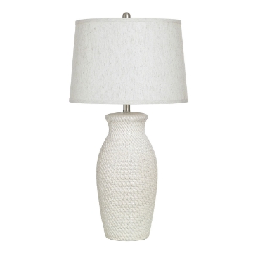 Picture of NOVAC CREAM TEXTURED T-LAMP
