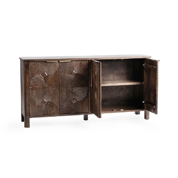 Picture of LINA 4DR CABINET KONA BRWN