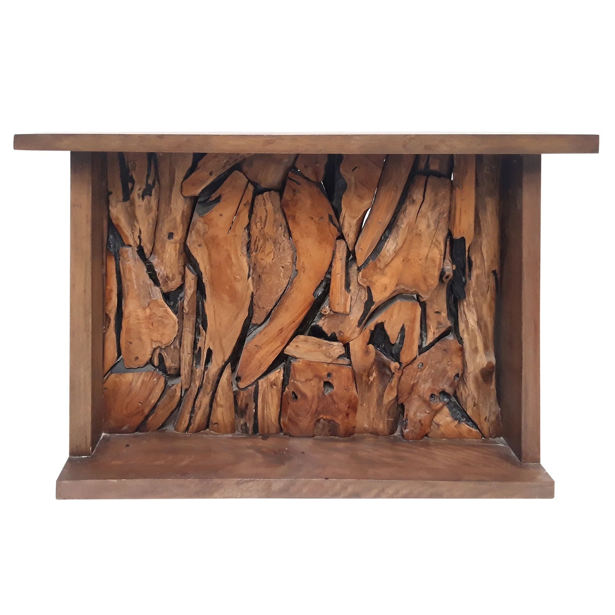 Picture of TEAK BAR MAHOGANY CONSOLE
