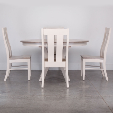 Picture of MAPLE 42"RND 5PC DINING W/LEAF