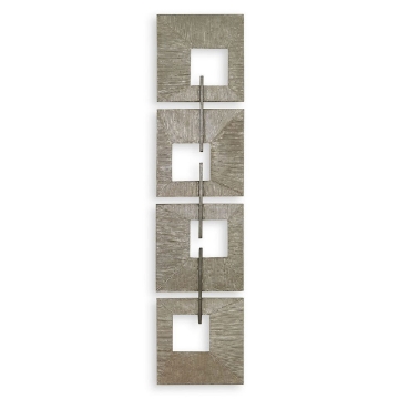 Picture of LINKED SQ METAL WALL ART