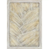 Picture of PALM FROND CEMENT WALLART S/4