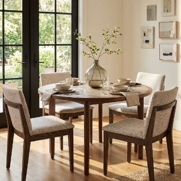 Picture of CASSIS UPHOLSTERED CHAIR IN OAK