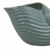 Picture of 17" SEASIDE SHELL BLUE PLNTR