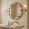 Picture of KEENA BLUE/GRAY/IVORY MIRROR
