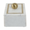 Picture of MARBLE 7X5 WHITE KNOB BOX