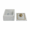 Picture of MARBLE 7X5 WHITE KNOB BOX