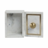 Picture of MARBLE 7X5 WHITE KNOB BOX