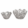 Picture of S/2 STEFFI SILVR CERAMIC BOWLS