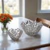 Picture of S/2 STEFFI SILVR CERAMIC BOWLS