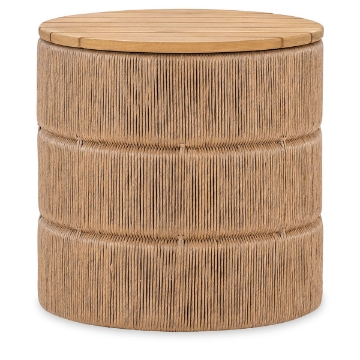 Picture of AVALON WICKER STORAGE END TABL