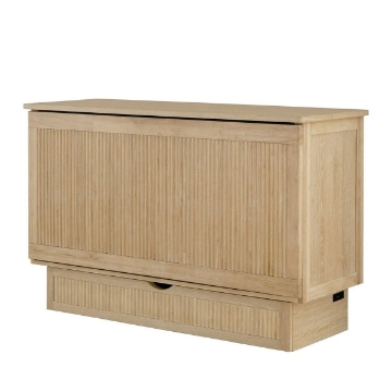 Picture of KEY WEST QN WHT CABINET BED