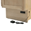 Picture of KEY WEST QN WHT CABINET BED