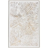 Picture of PALM LEAVES IN WHT OIL CANVAS