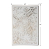 Picture of PALM LEAVES IN WHT OIL CANVAS