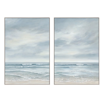 Picture of COASTAL CALM S/2 BEACH PRINTS