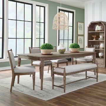 Picture of HICKORY GROVE 6PC DINE W/BENCH