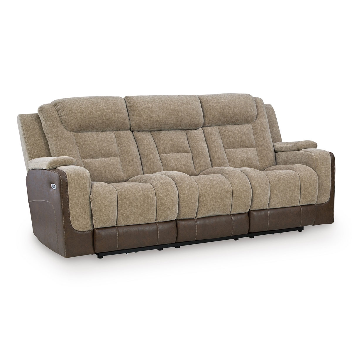 Picture of MIXED MOTION BRW SOFA W/PHR/DR