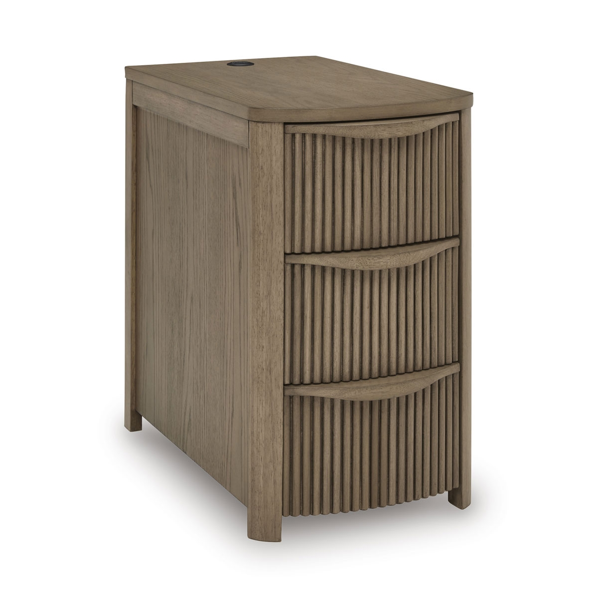 Picture of CAMDILL LIGHT BROWN CHAIRSIDE