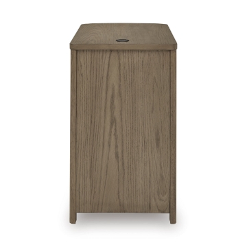 Picture of CAMDILL LIGHT BROWN CHAIRSIDE