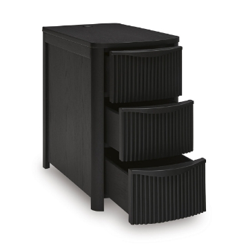 Picture of CAMDILL BLACK CHAIRSIDE TABLE