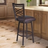 Picture of FARGO BROWN/AUBURN BAR STOOL