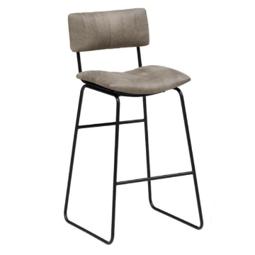 Picture of NYELLI SAND/BLACK BAR STOOL