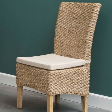 Picture of MIX WASHED WOVEN CHAIR