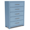Picture of ROSALIE BLUE 5 DRW CHEST