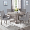 Picture of XENA ROUND TABLE W/ 4 UPHOLSTERED CHAIRS