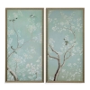 Picture of BIRDS & FLWRS MINT MATTE II