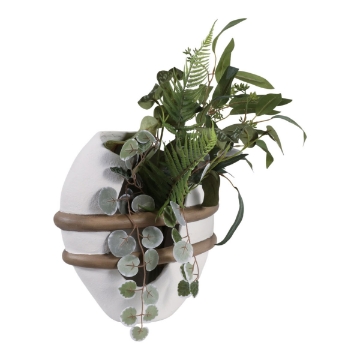 Picture of LUKETON WHITE 13" VASE