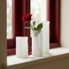 Picture of LUMIA WHT ART GLASS VASE-SM