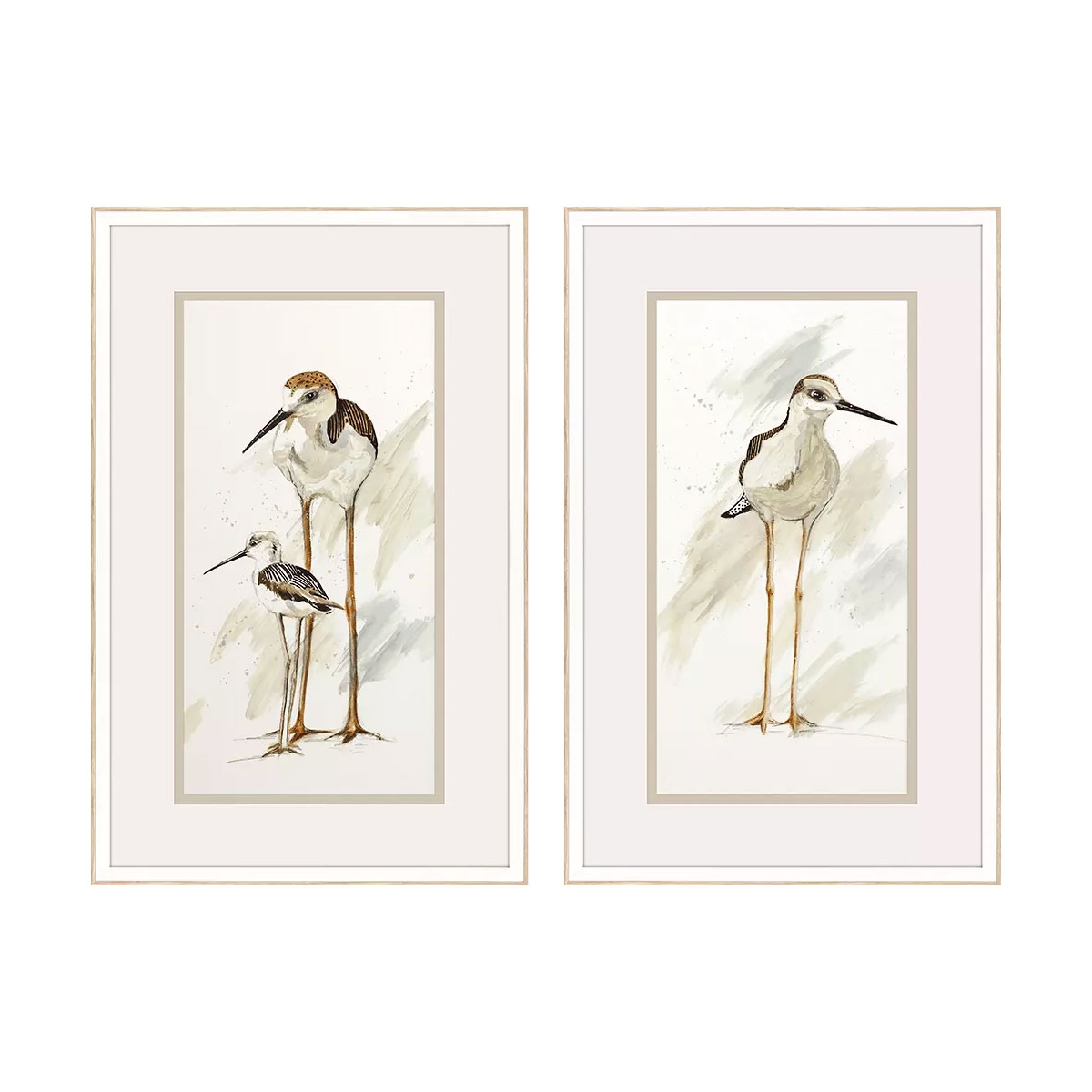 Picture of STILT SHORE BIRD S/2 ART