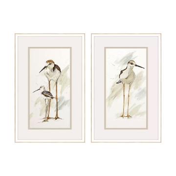 Picture of STILT SHORE BIRD S/2 ART