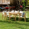 Picture of HARBOR TEAK 7PC RECT DINE SET