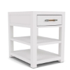 Picture of ROSALIE WHITE CHAIRSIDE TABLE