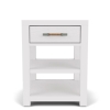 Picture of ROSALIE WHITE CHAIRSIDE TABLE