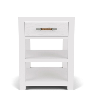 Picture of ROSALIE WHITE CHAIRSIDE TABLE