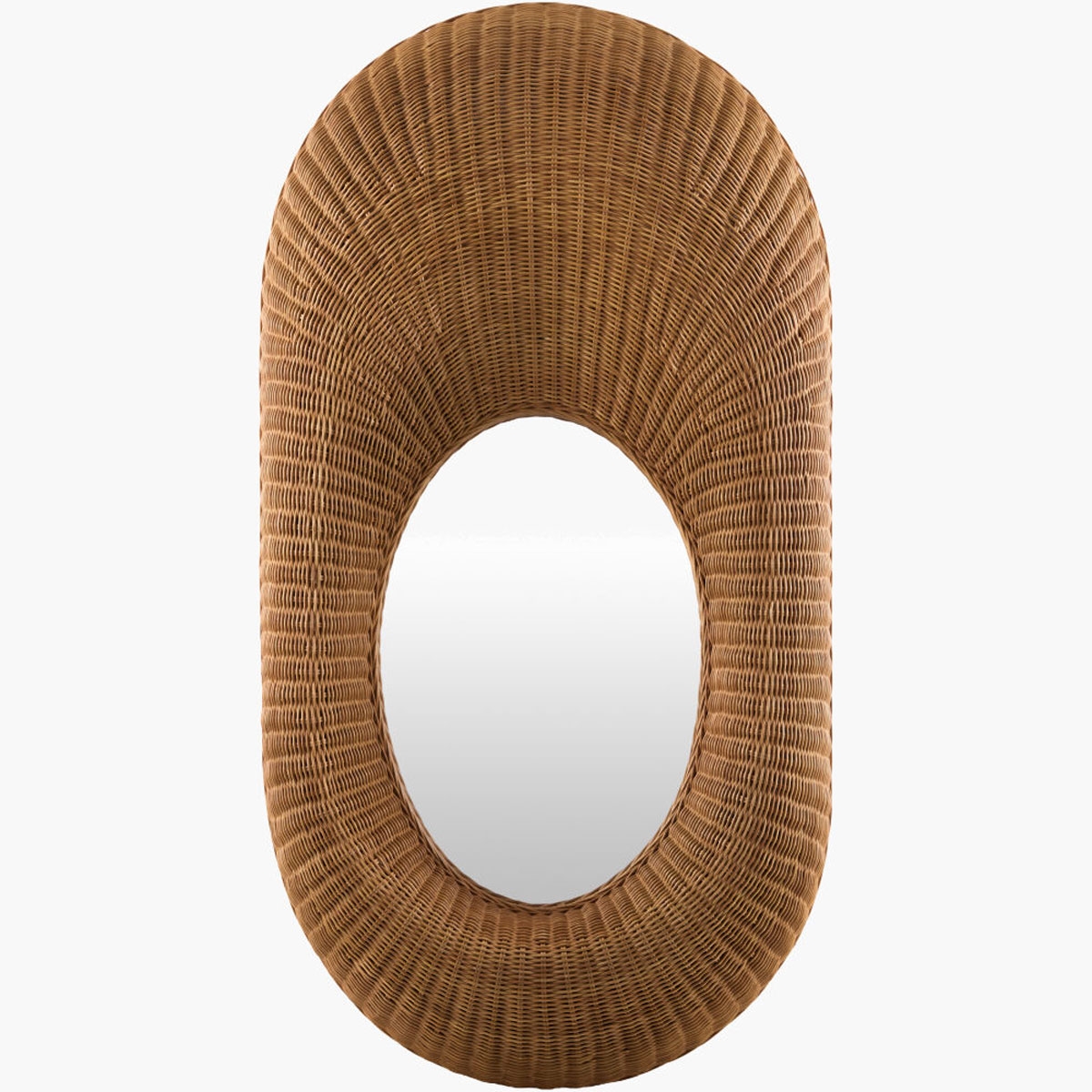 Picture of LYE DARK RATTAN ACCENT MIR