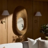 Picture of LYE DARK RATTAN ACCENT MIR