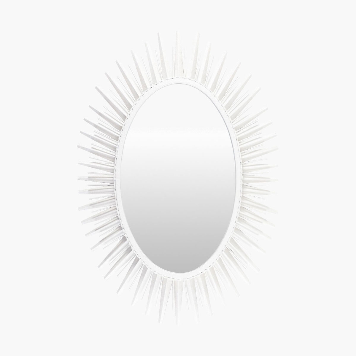 Picture of NIHAL WHITE ACCENT MIRROR