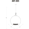 Picture of AZULMERE PENDANT