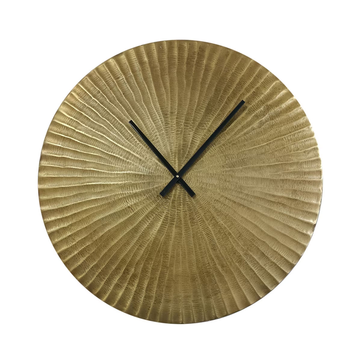 Picture of SUNBURST TEXTURED WALL CLOCK