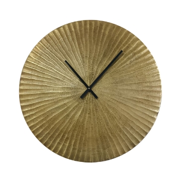 Picture of SUNBURST TEXTURED WALL CLOCK