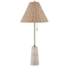 Picture of LORRAINE TRAVERTINE BFT LAMP