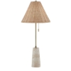 Picture of LORRAINE TRAVERTINE BFT LAMP